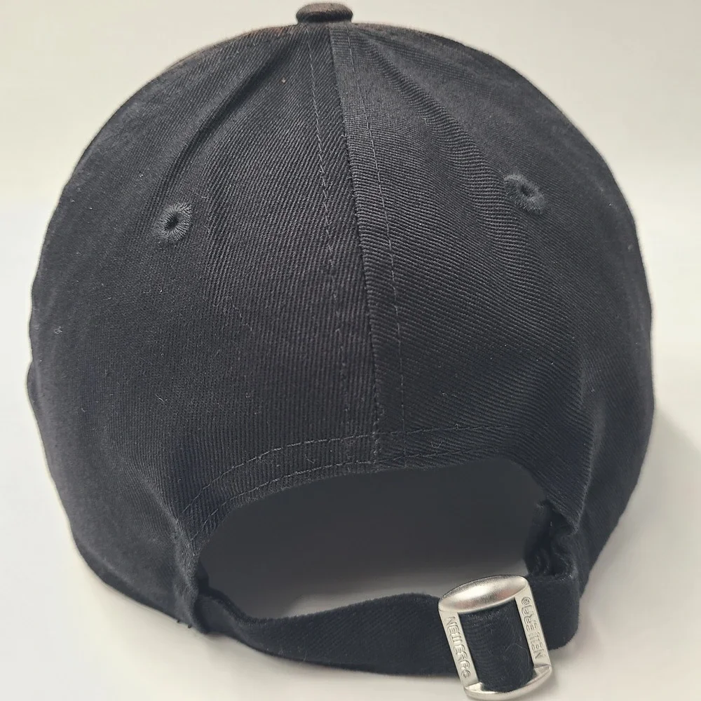 AI Hat Strapback New Era 9Forty Black White‎ Artificial Intelligence Tech Logo